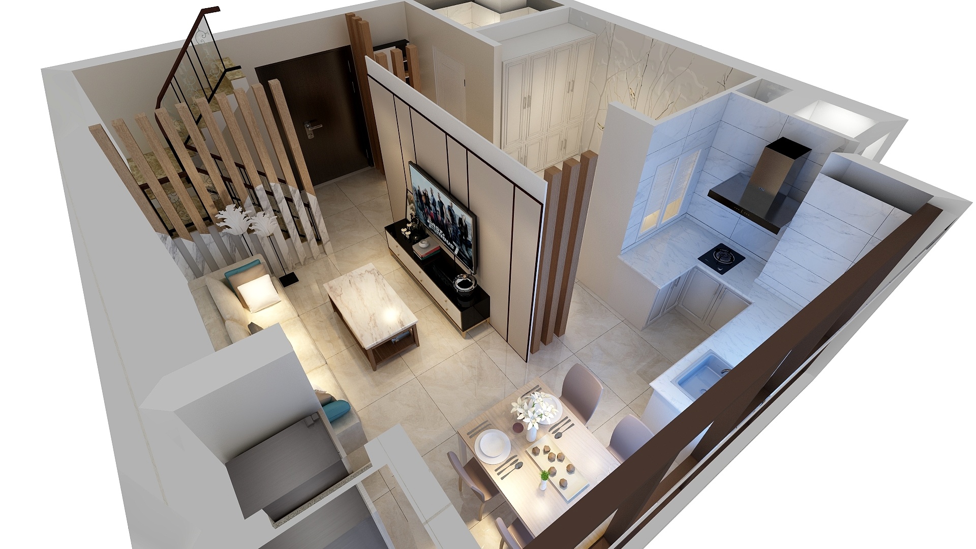 黄雷雷-青浦绿地（榻榻米方案）-装修设计方案