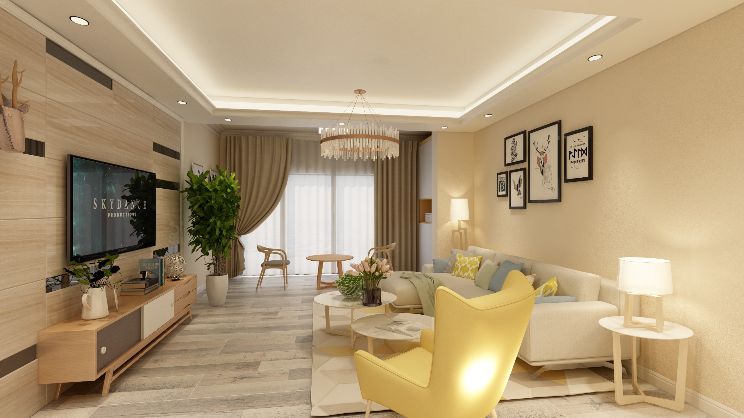 样-公园一号-装修设计方案