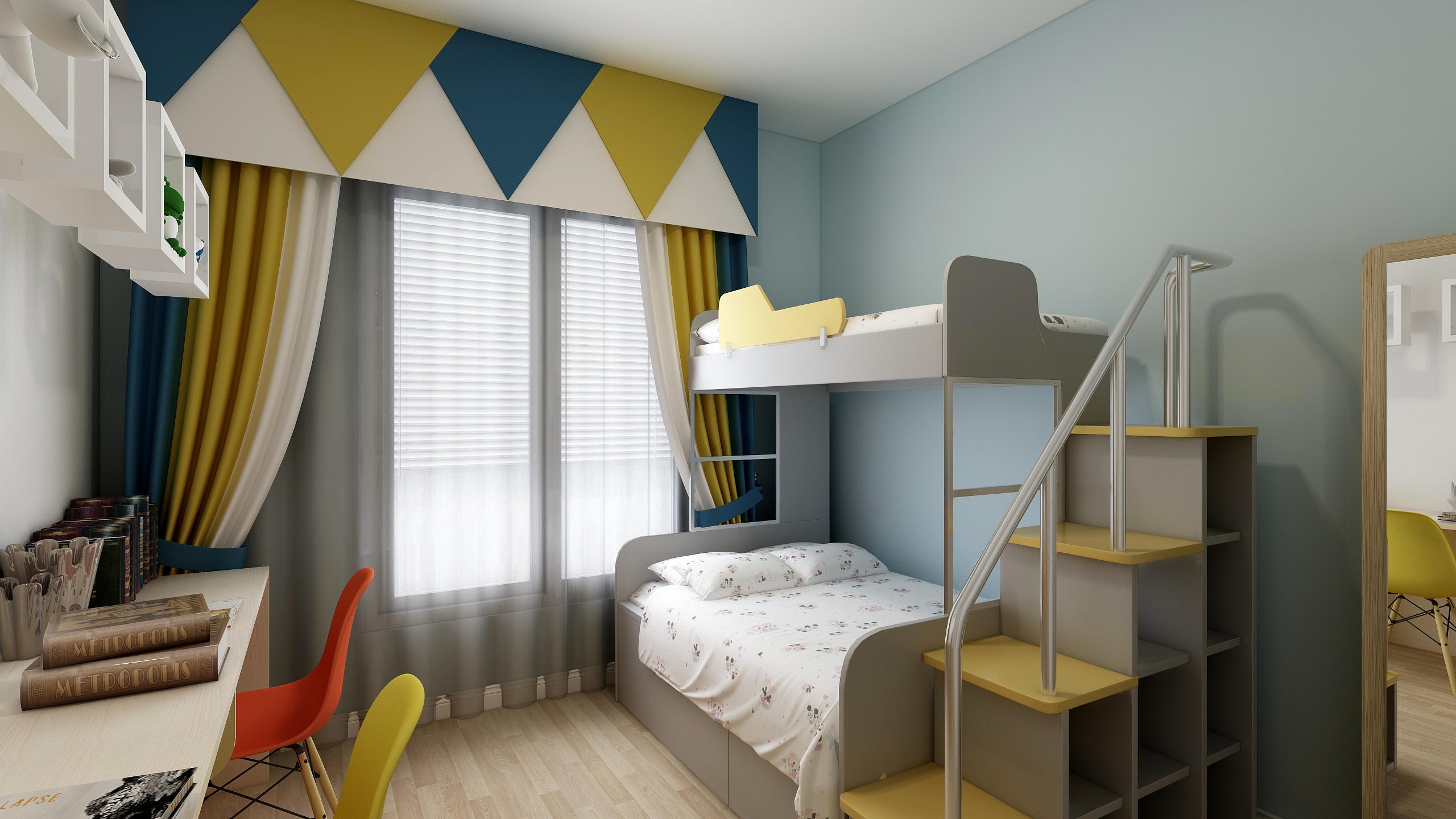 A尚简装饰逸高地板逍遥-西沣公园-装修设计方案