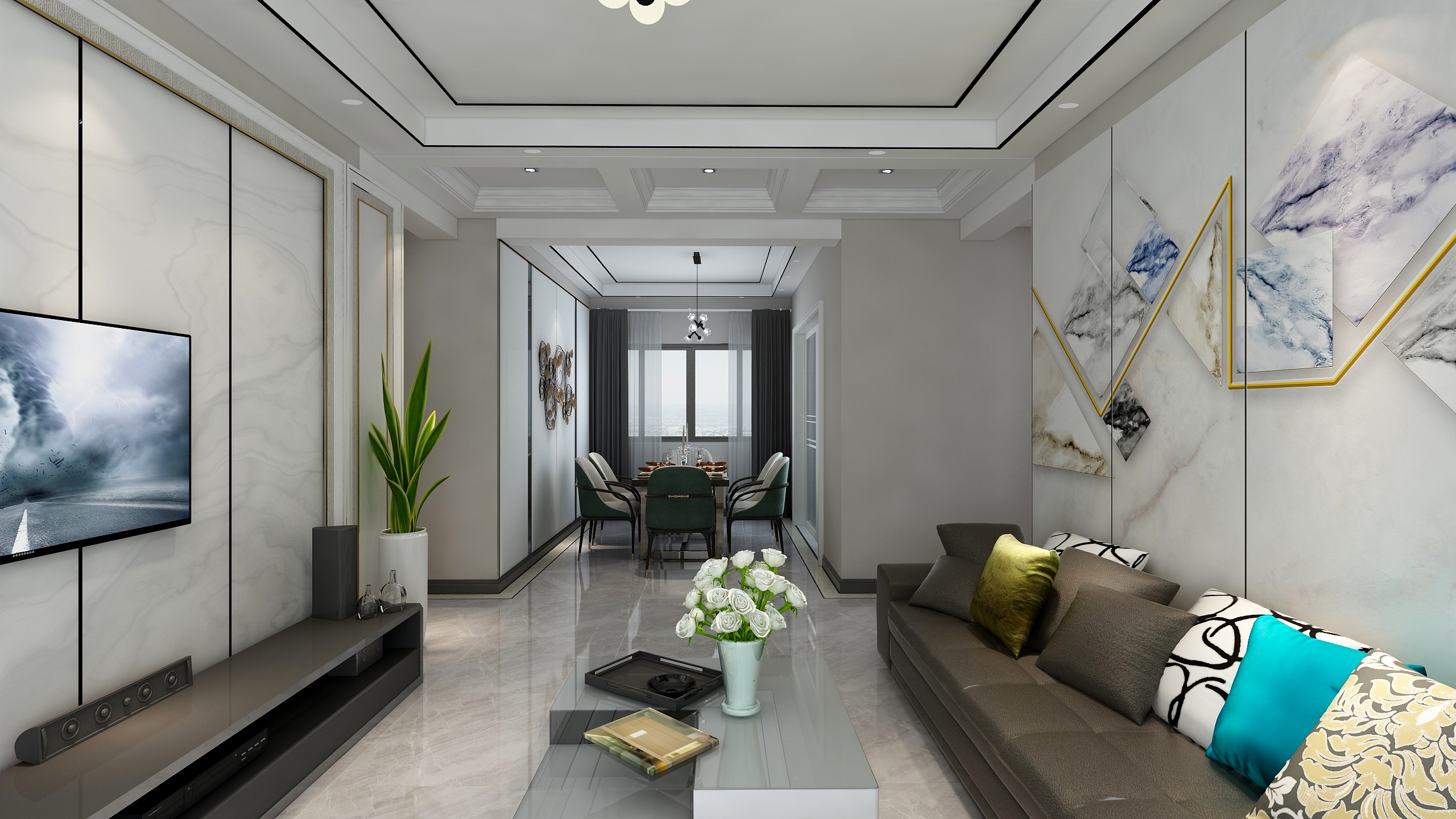 居尚装饰胡世锋-皋城王府55-1104-装修设计方案