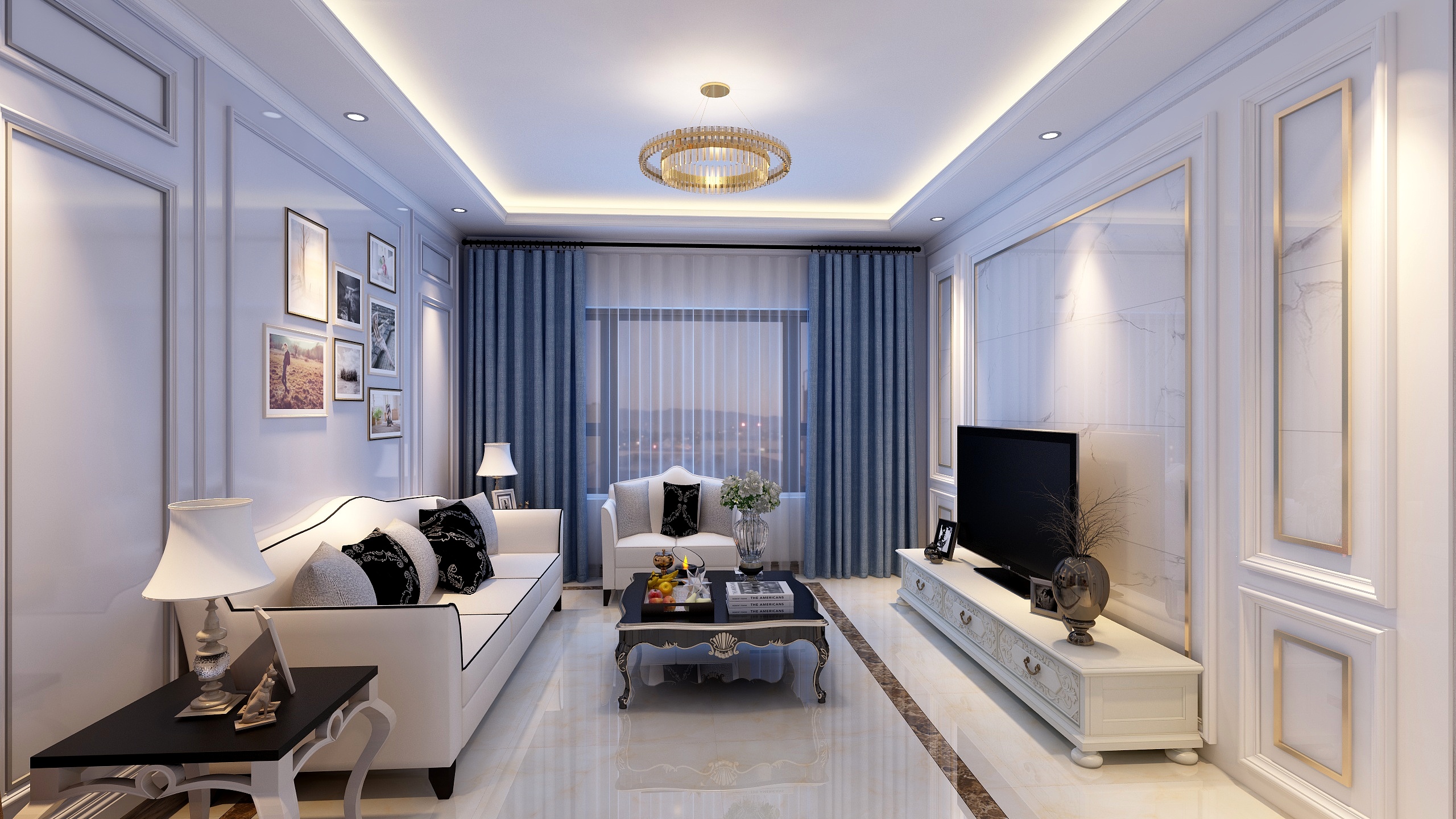 宋超VqgV-城市之光-简美-装修设计方案