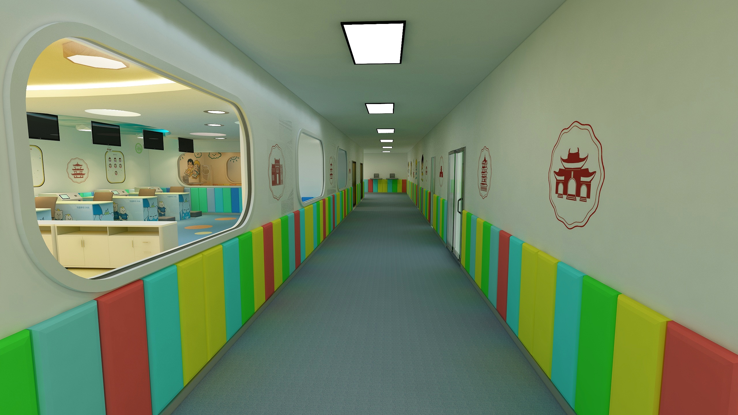 海乐苗-咸宁妇幼接种门诊智慧化升级方案-装修设计方案