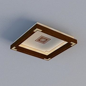 654*654精装豪框大板（带灯）-古韵天宝-精装豪框3D模型