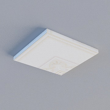 327*327 (P)高伸方板(转角）-顶致.精丝 玛克罗菲-平面3D模型
