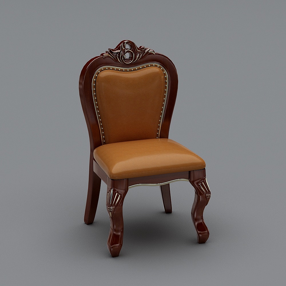 6006#儿童椅3D模型