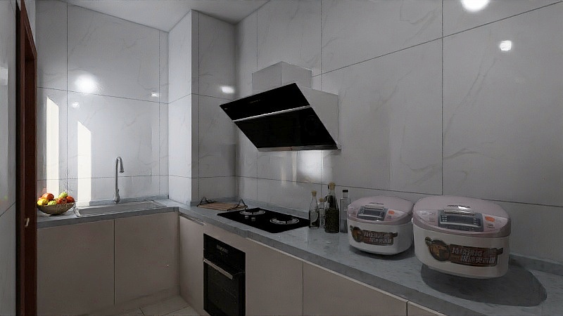 鑫源啊芳-9号楼302厨房-装修设计方案