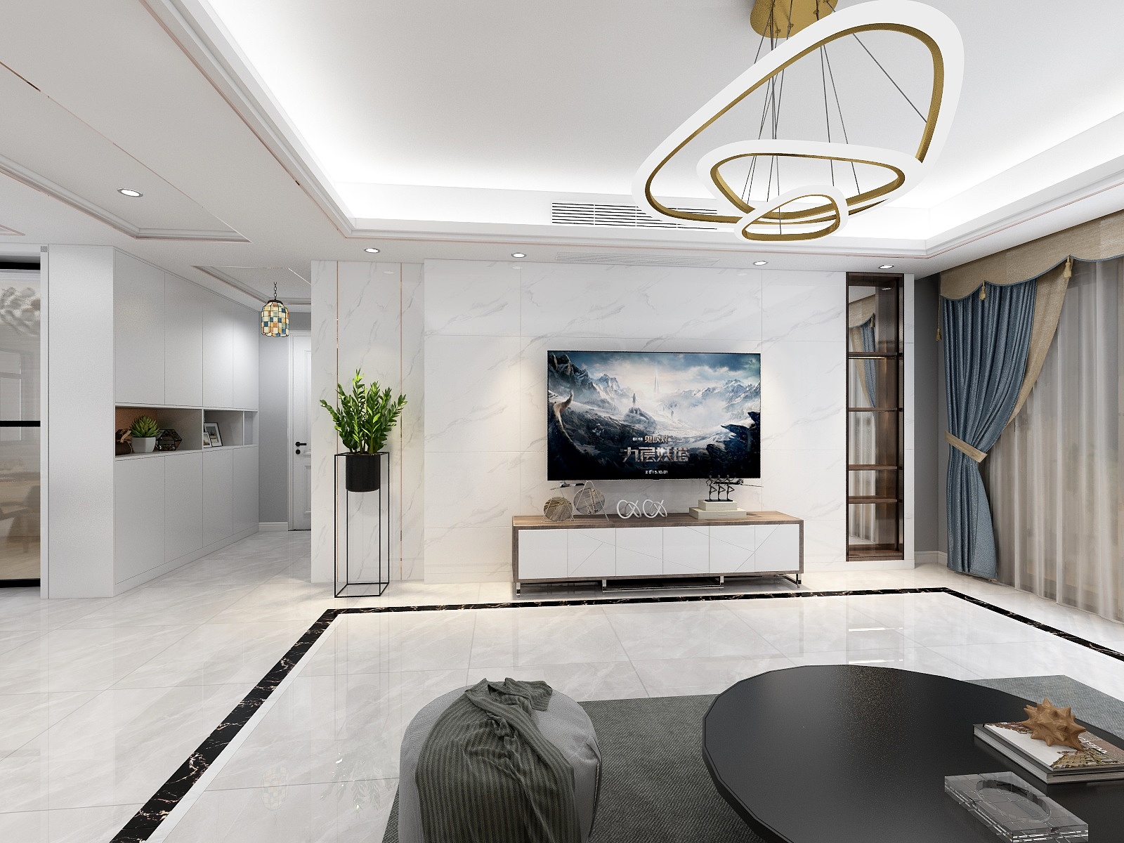 异度设计-揭阳套房1702（冬福）-装修设计方案