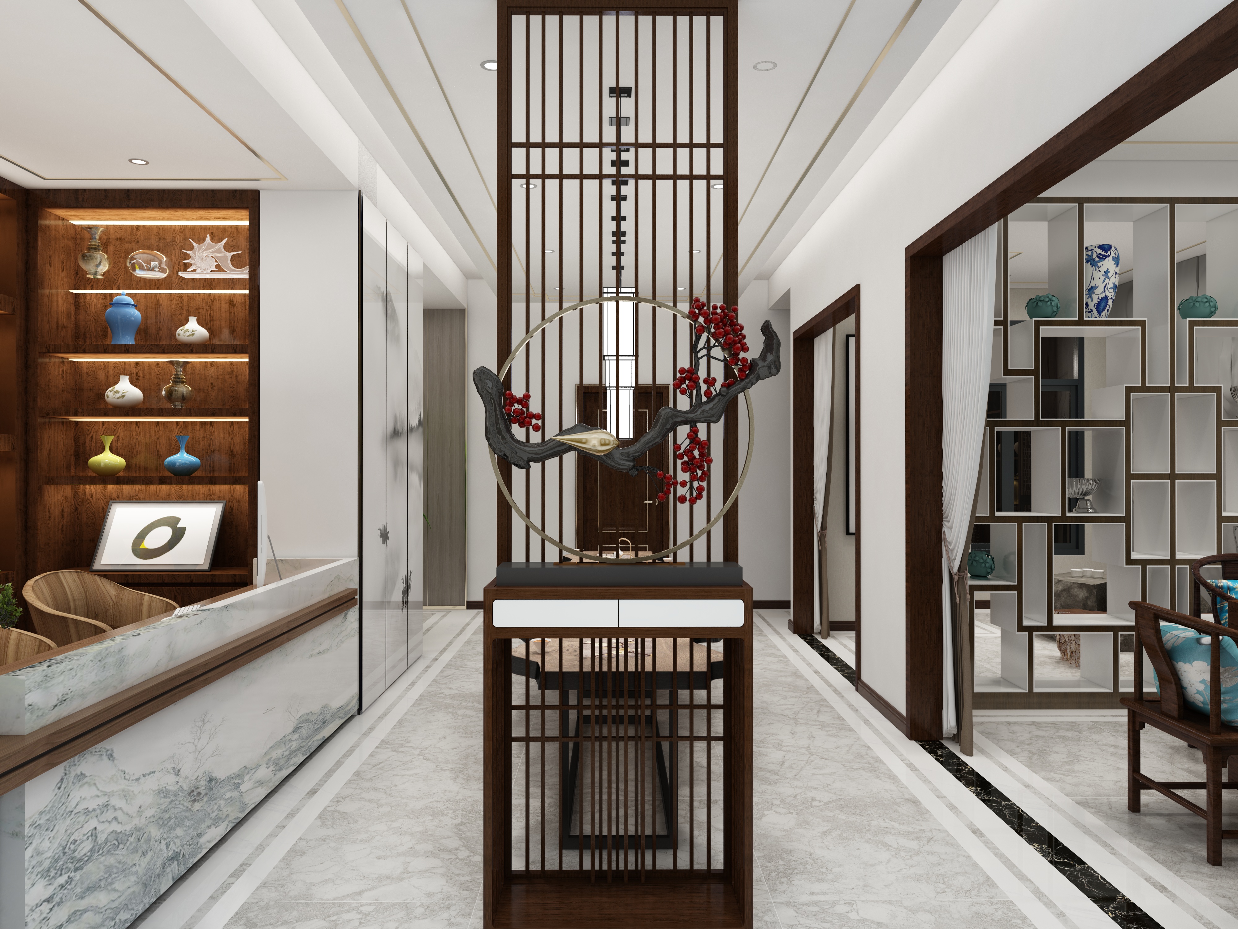 茶馆仁者乐山-装修设计方案