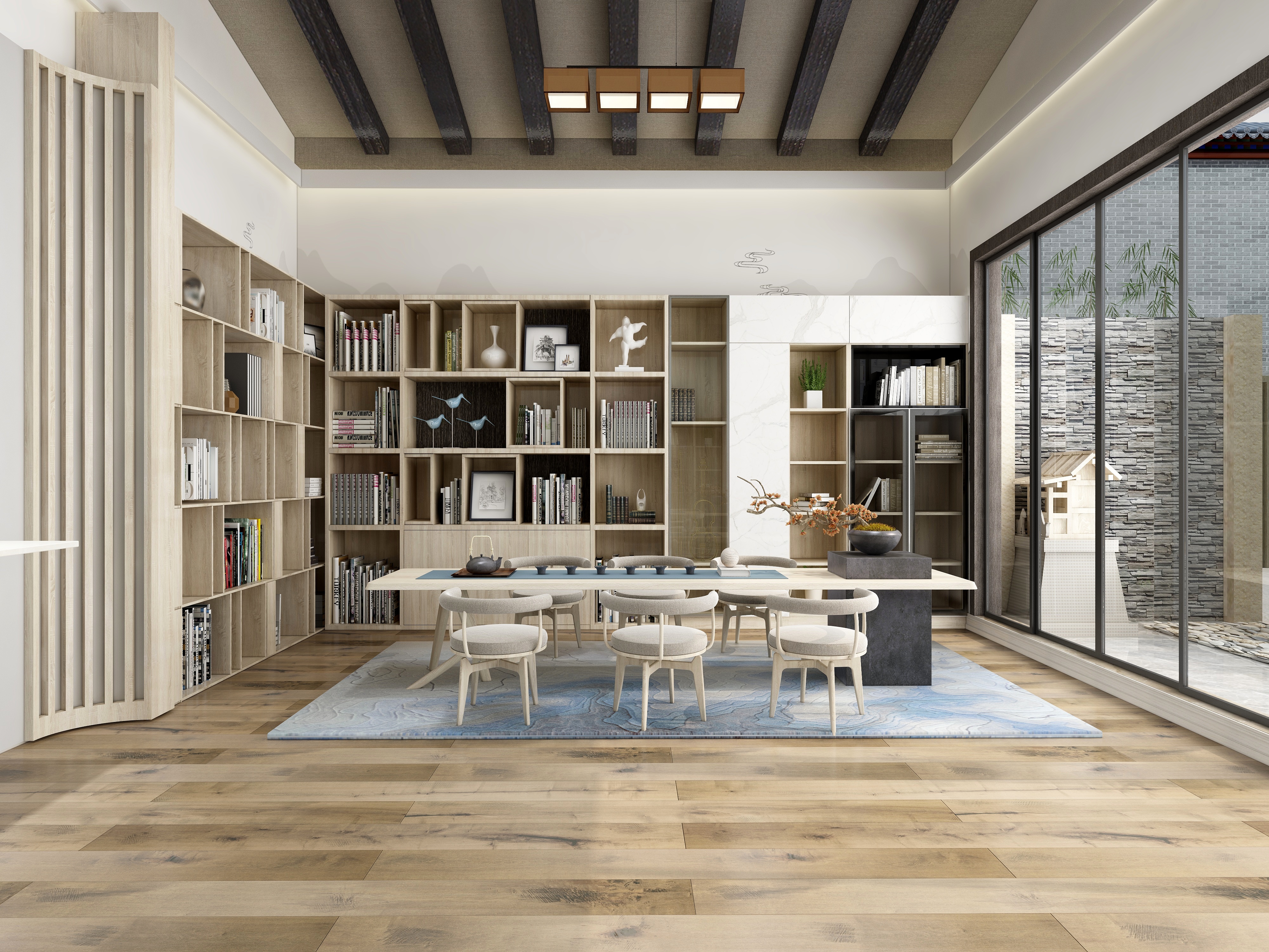 李振洋-中简书吧-乡村老院改造-装修设计方案