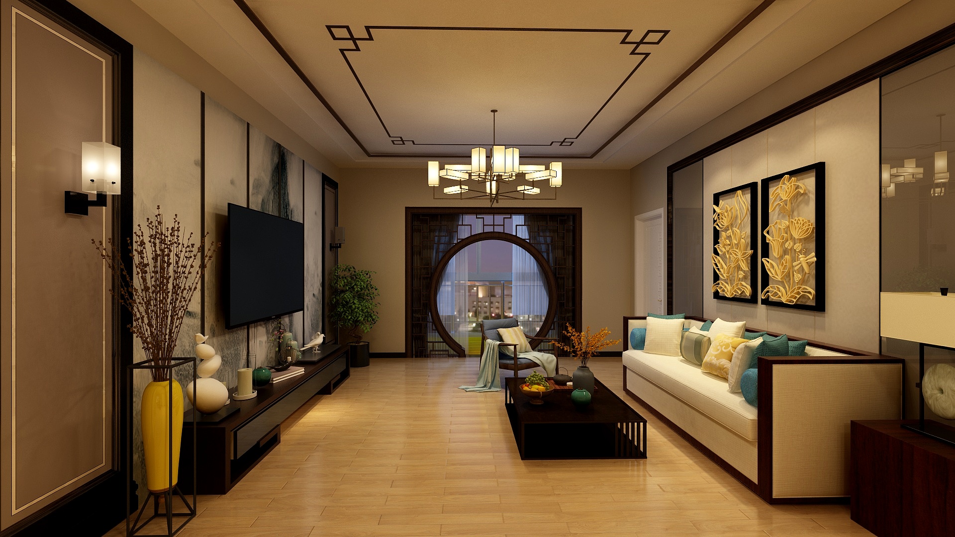 黎三水-碧桂园150.00㎡4室2厅2卫1厨-黎三水-装修设计方案