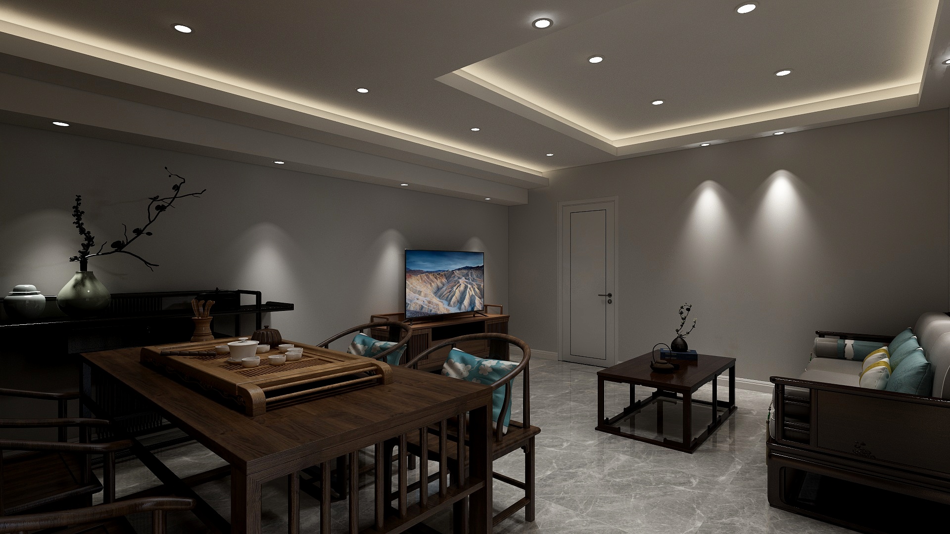 天晟设计-车府住宅装修方案-装修设计方案