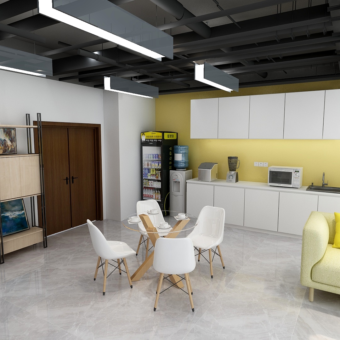 浙江星星优品网络科技有限公司-办公茶水间-装修设计方案