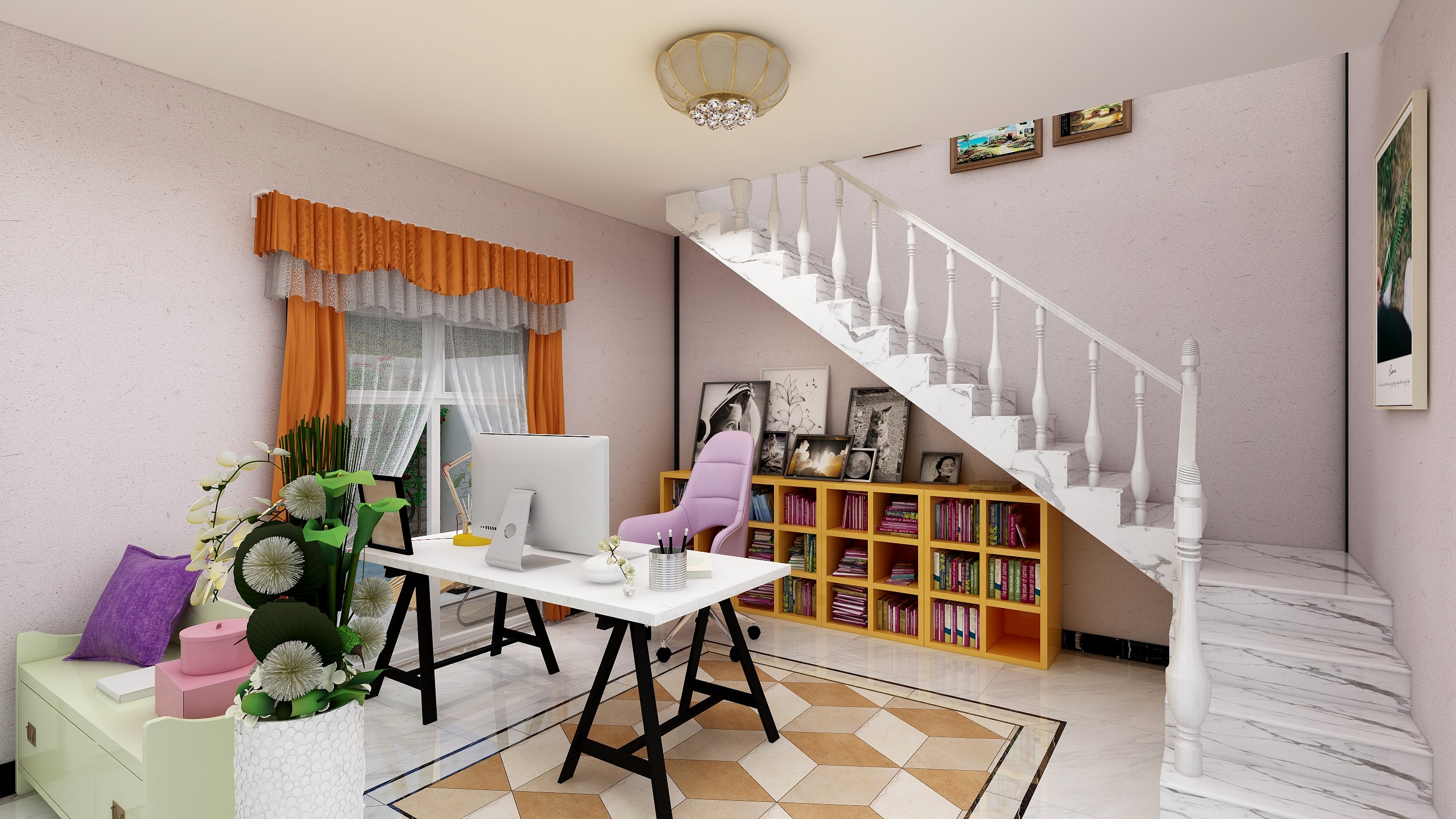 王金江-橙色心情-装修设计方案