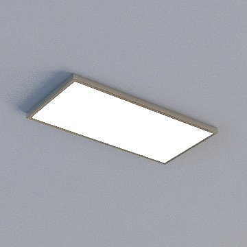 PB-LED654-GG金框型材单照明（327*654） 拉丝香槟 正白