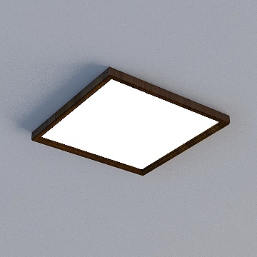 LED 654 顶致.中式.平面单照明3D模型