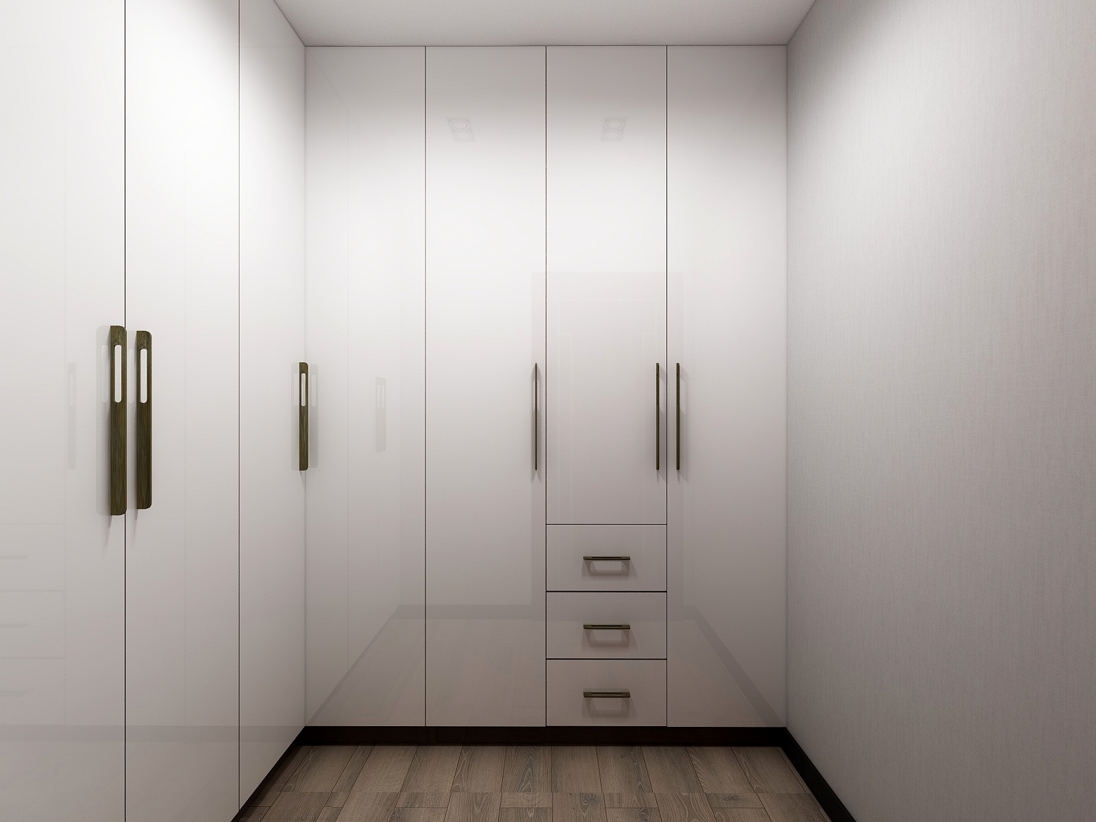 湛智华-新中式147平4房一层储物间装修效果图第1张