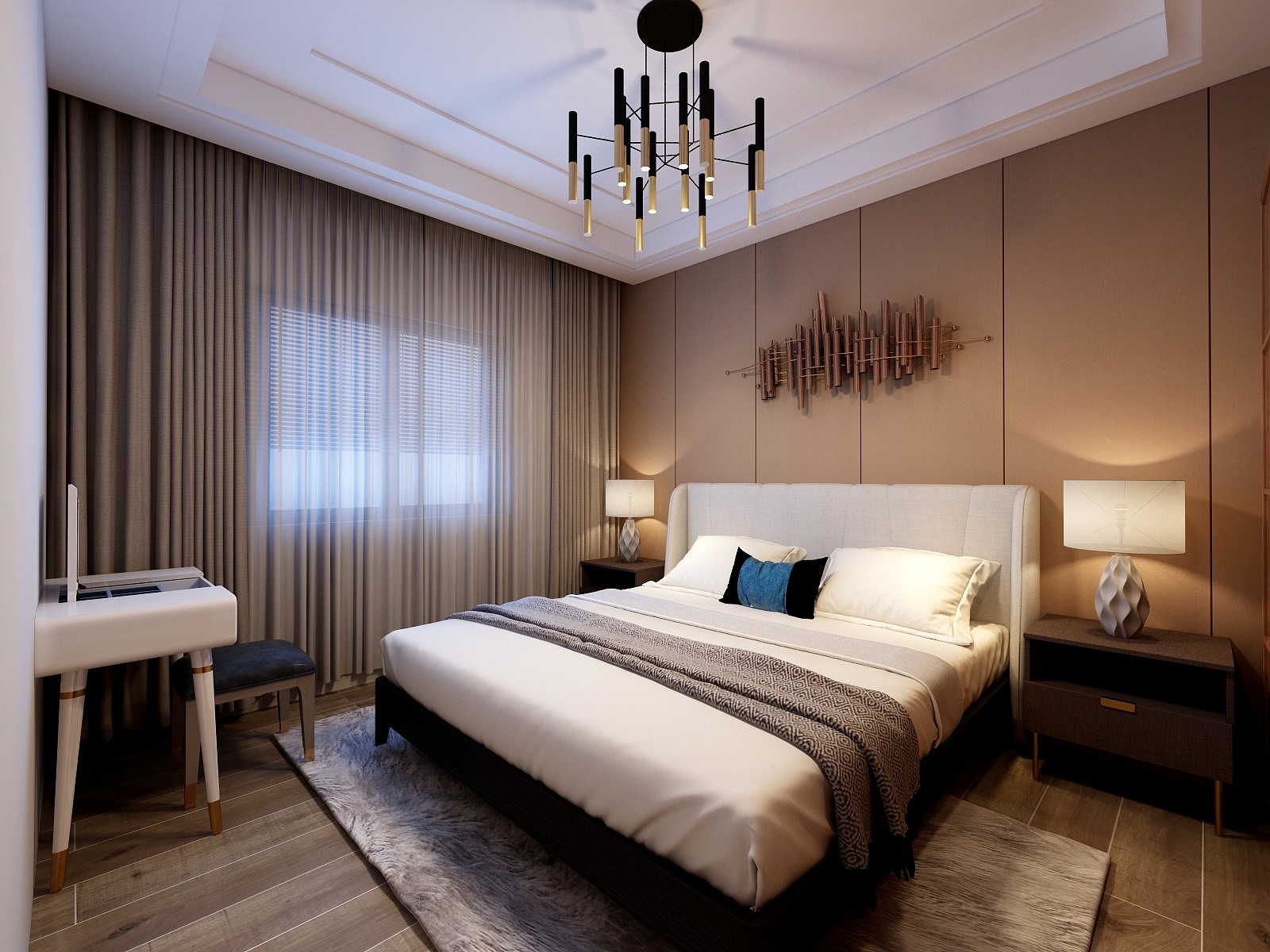 DESIGNJH-南岭国际102.08㎡二期B1户型3室2厅-副本-装修设计方案