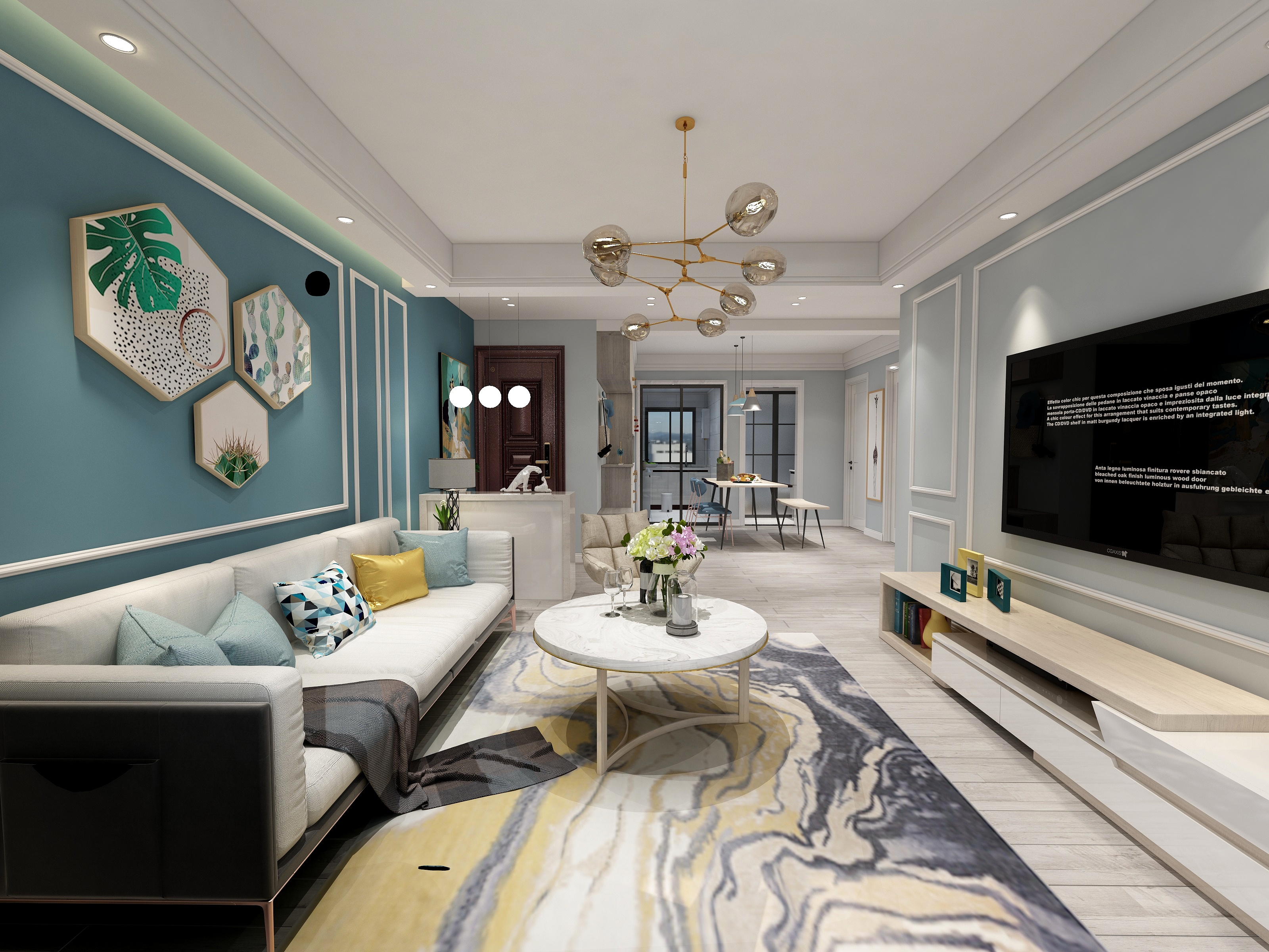 楠庭設計--阿斌-东城国际501-装修设计方案