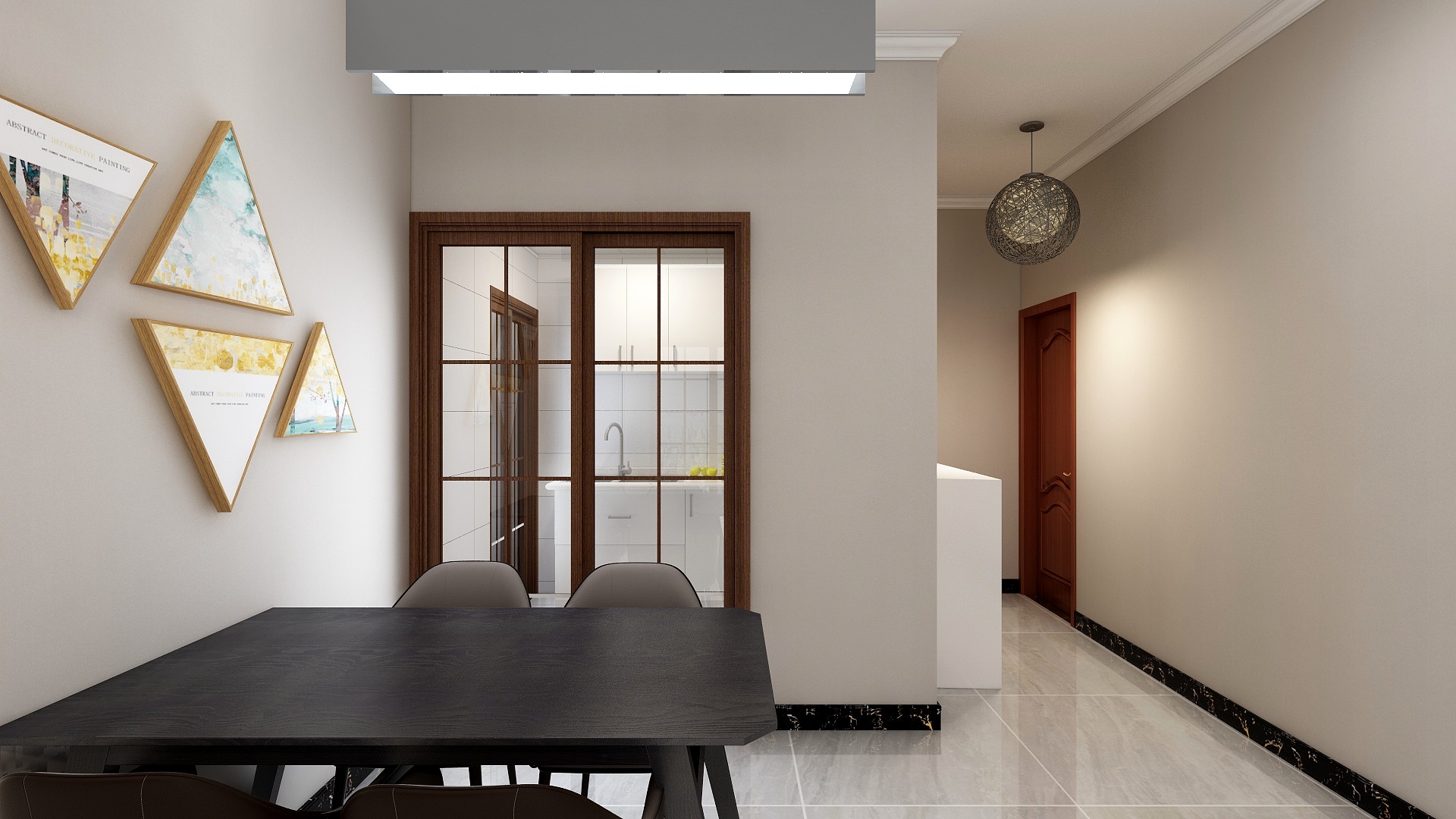 亮-现代-装修设计方案