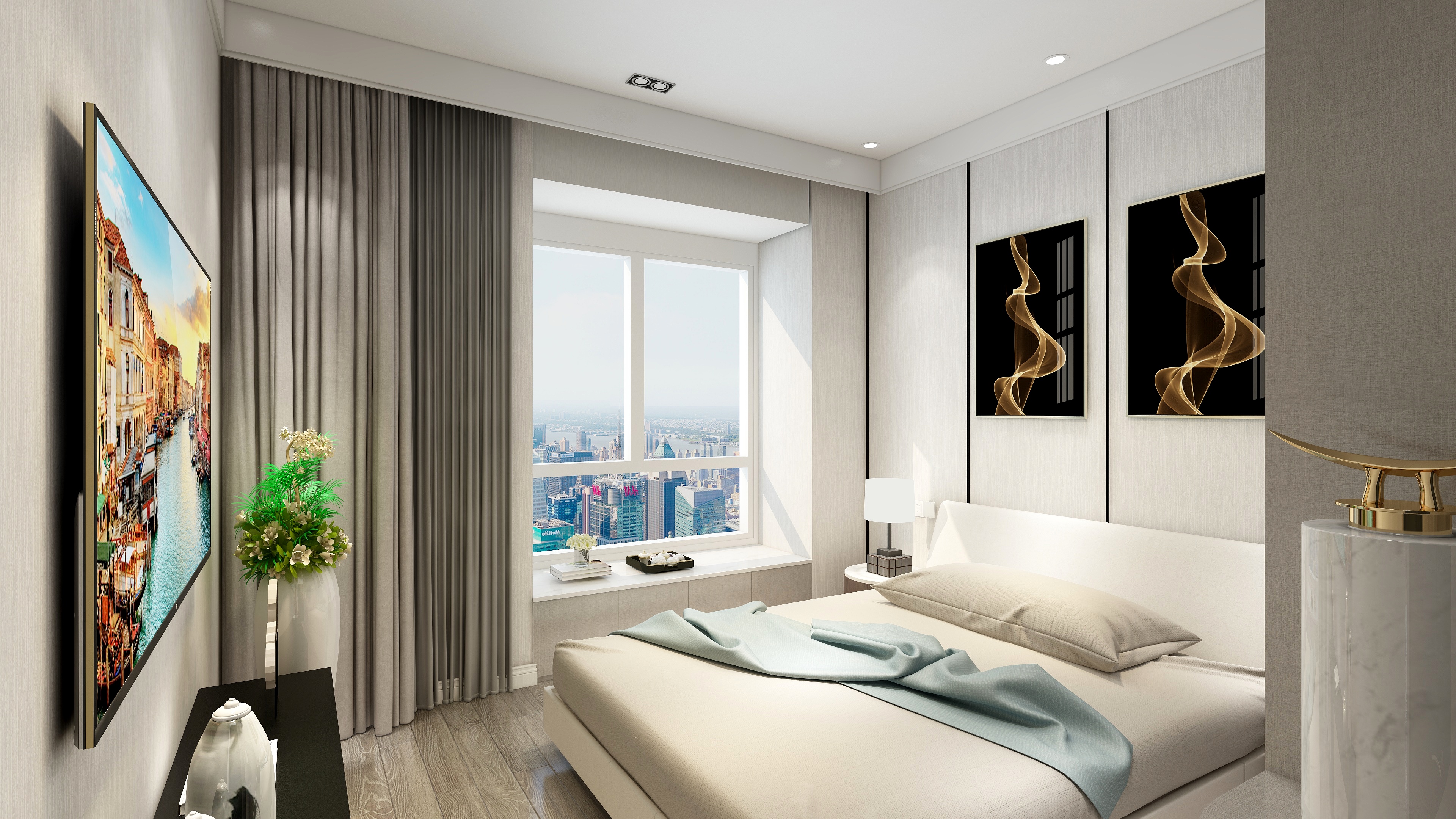 邓州大信全屋定制-上河园西单元8-02-装修设计方案