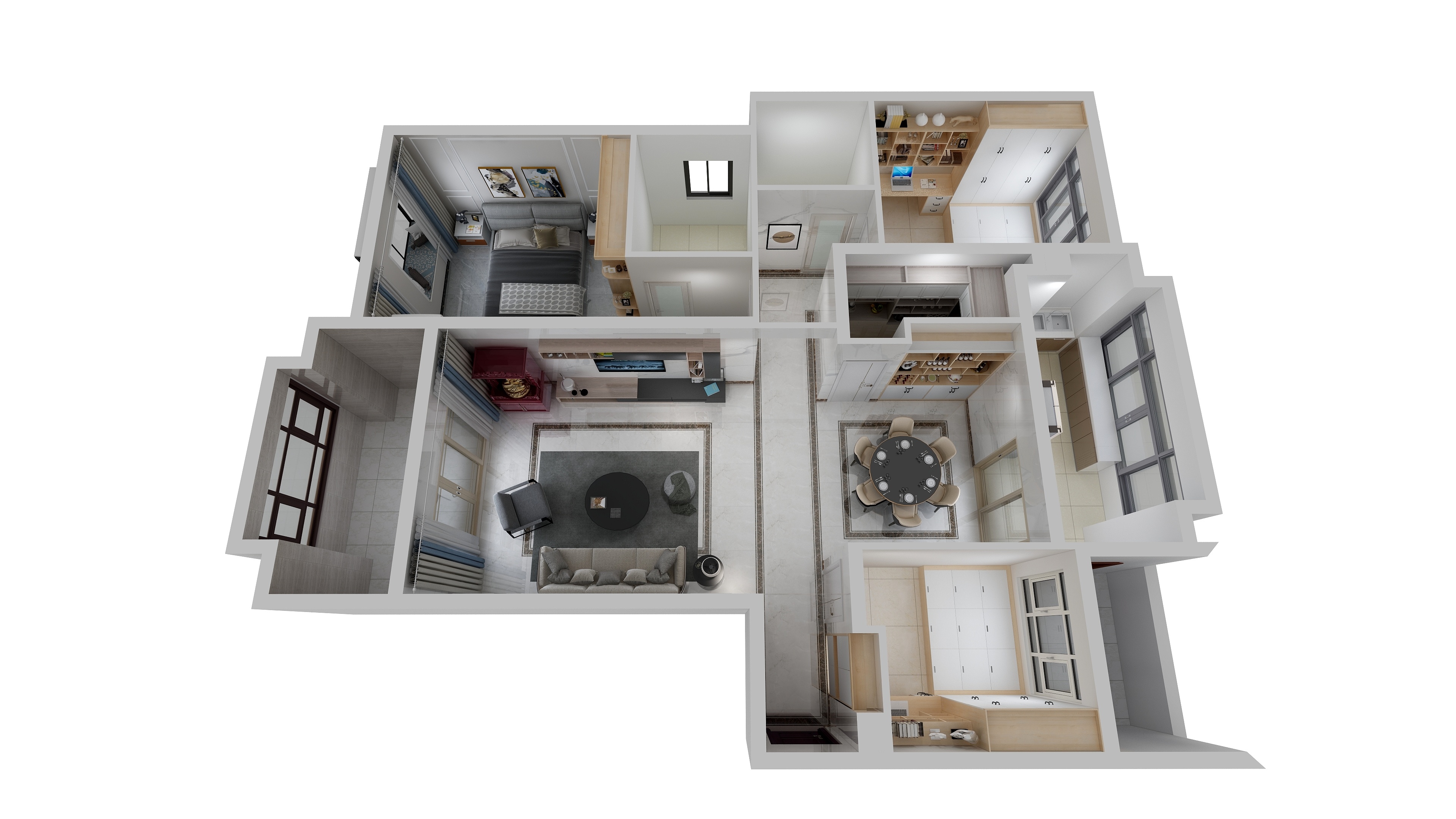 福建英都10734-2#203-装修设计方案