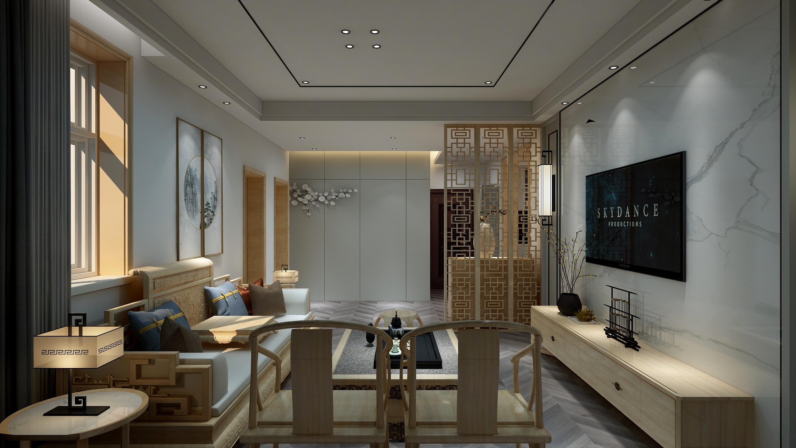 王家鑫-阳电小区新中式-01-装修设计方案