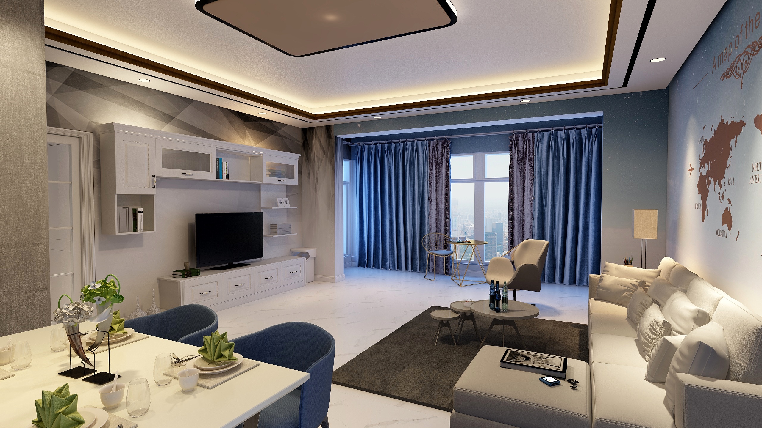 一個。-景园家园-装修设计方案