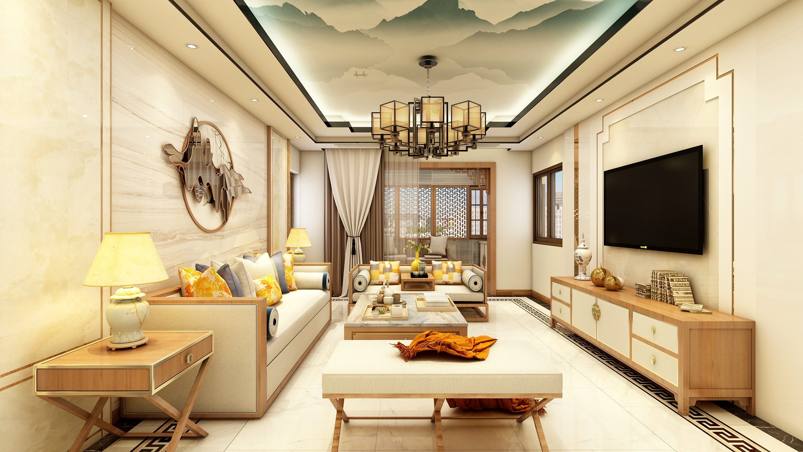 我不会做图-富华公馆144.99㎡A1户型图3室2厅2卫1厨-装修设计方案