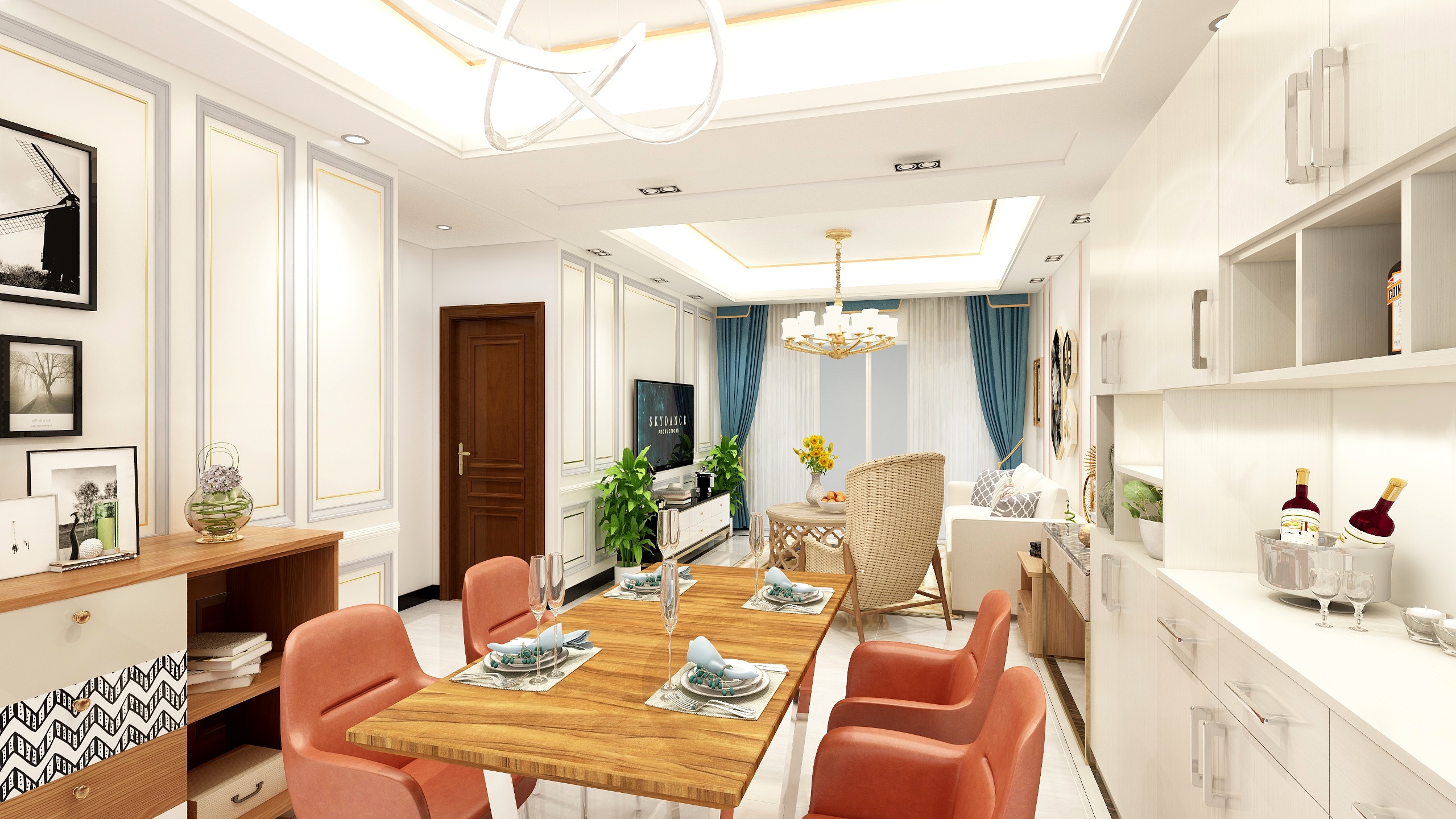 罗明启-全屋设计练习-副本-装修设计方案