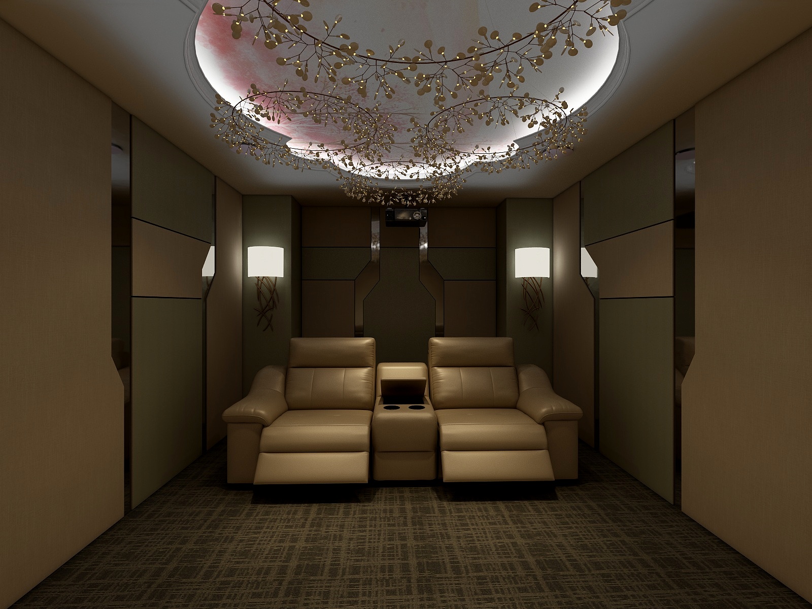 圣谛GAT-北京国门一号影音室-装修设计方案