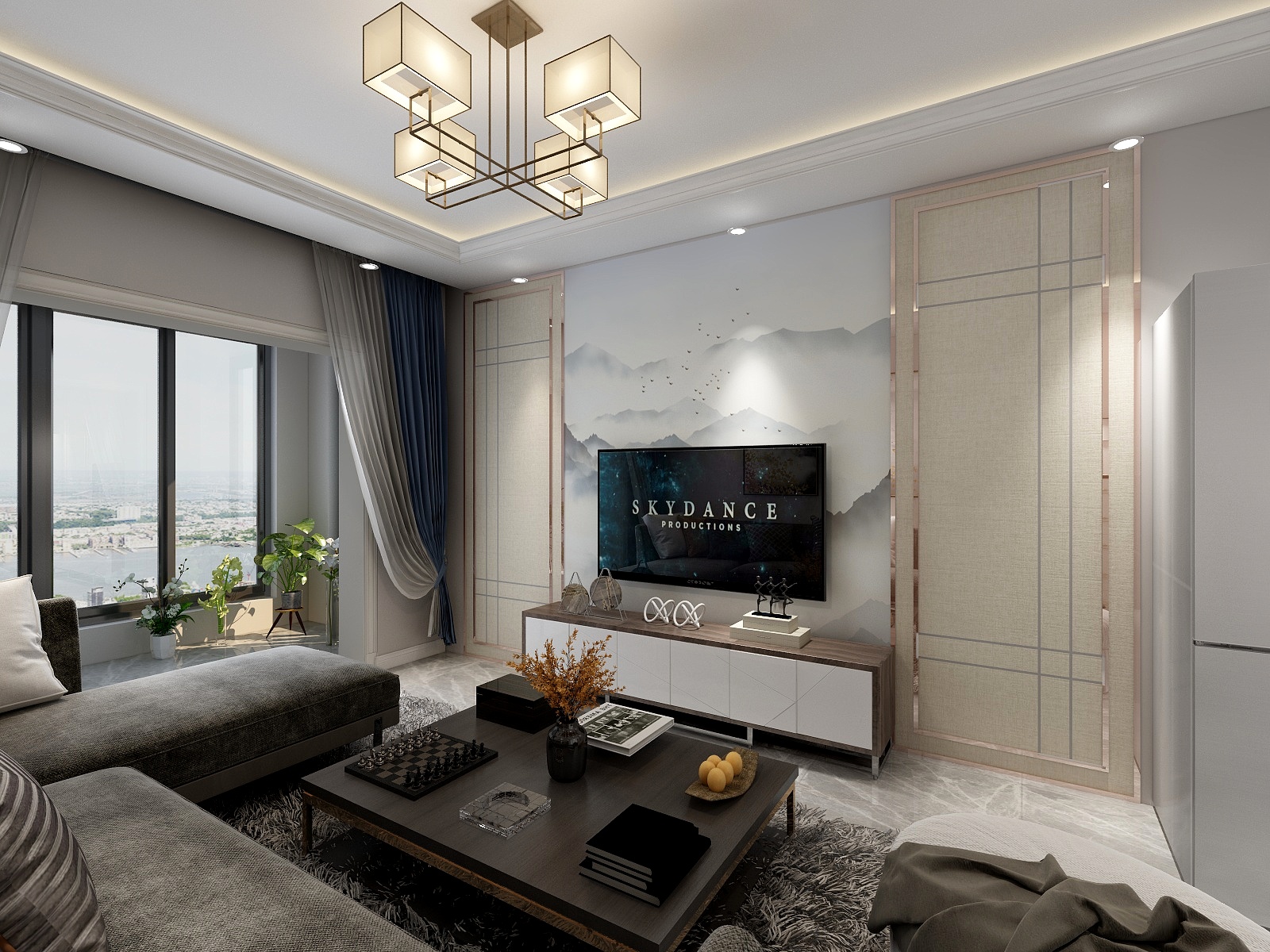 朱飞HXhh-效果图-装修设计方案