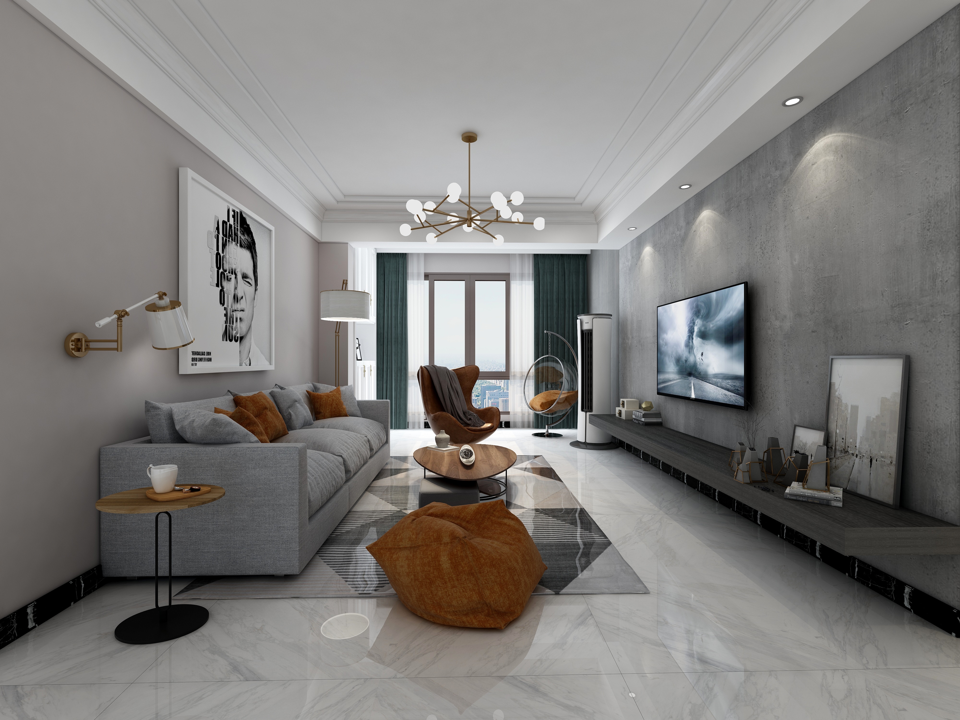 创品装饰LpoD-雅湖半岛18-03Mr.wang-装修设计方案