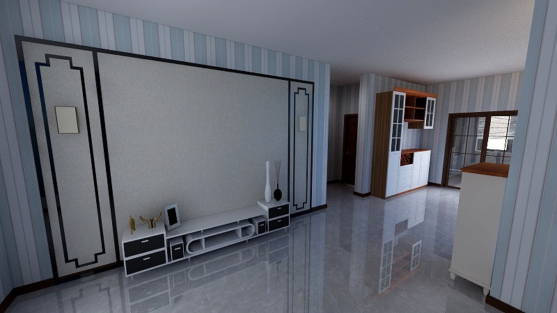 梦幻水云间装饰设计-福瑞家园-装修设计方案