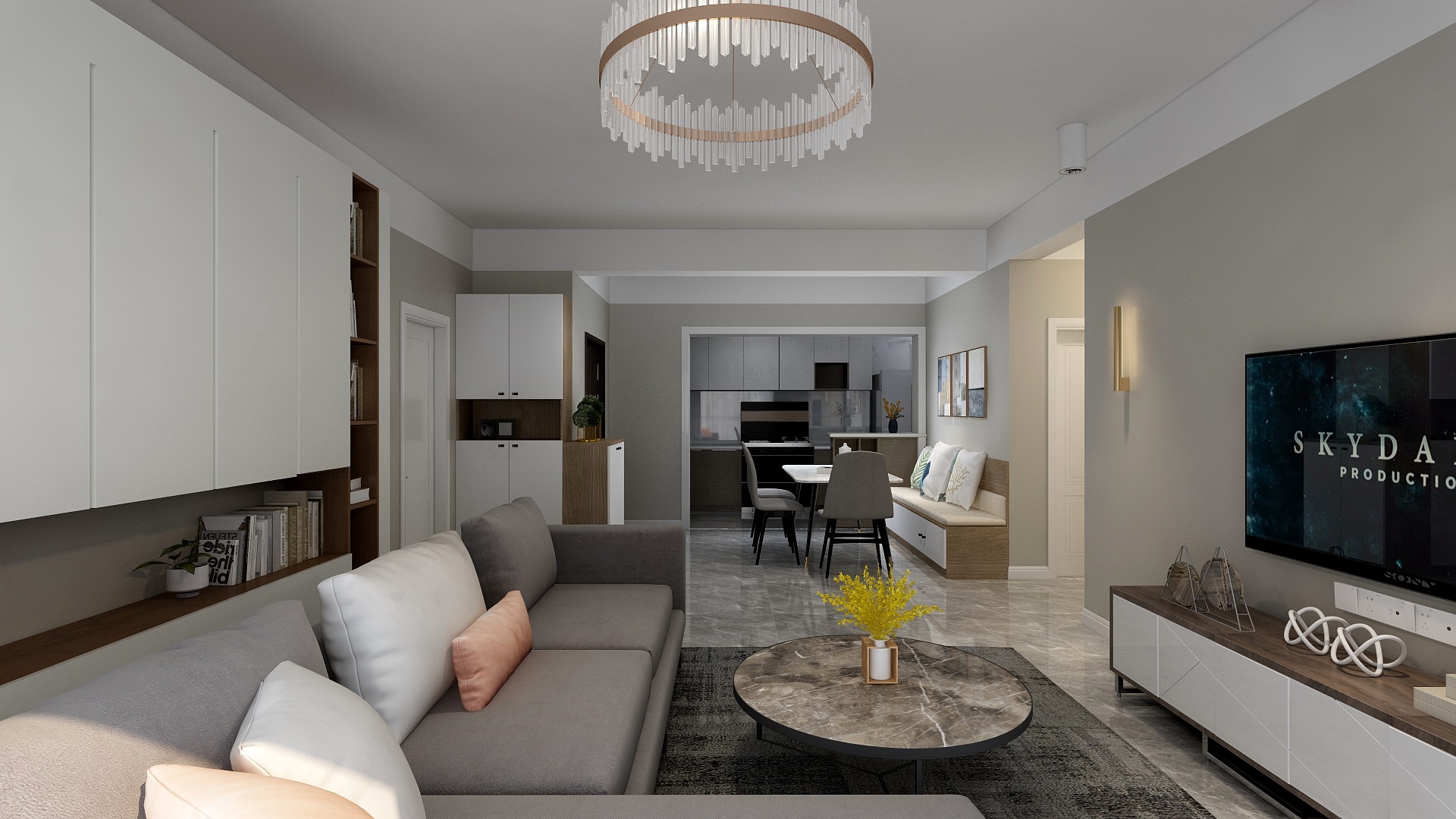 黄新宇-时代城-装修设计方案