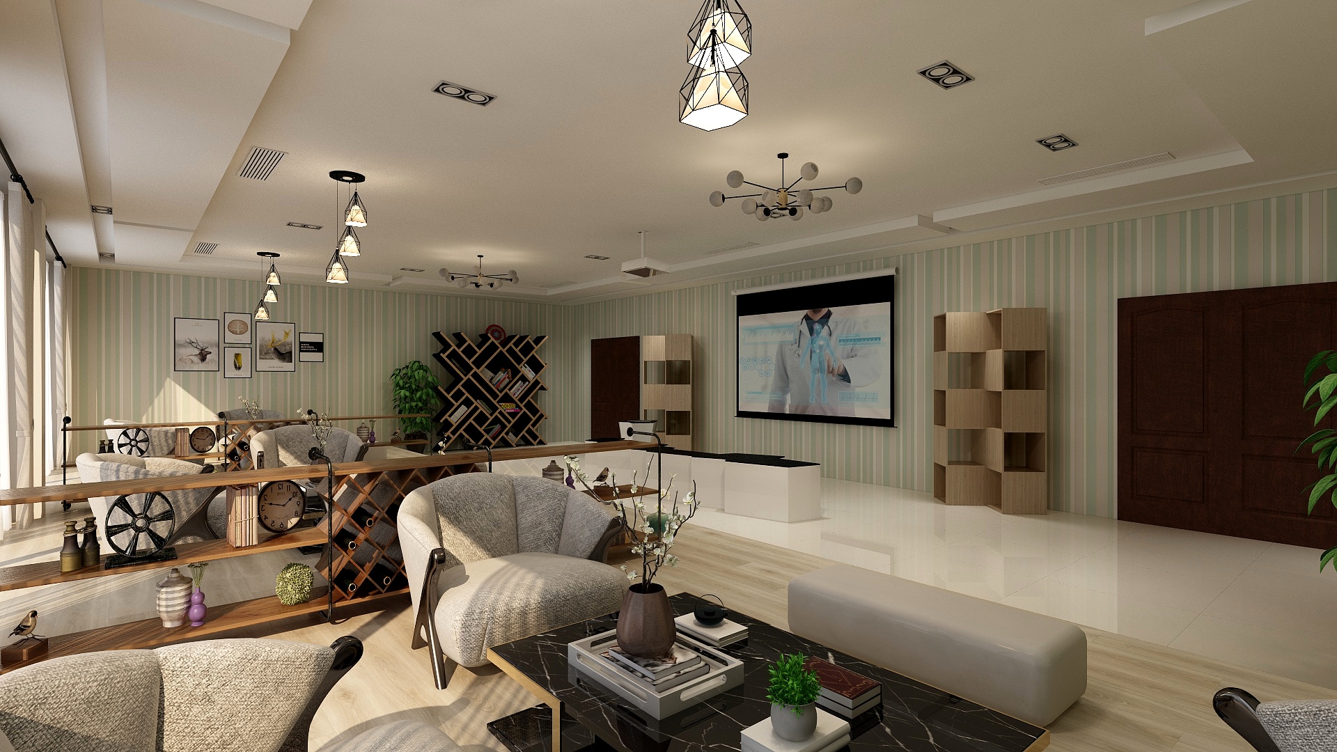 Mr一Niu-企业接待室-装修设计方案