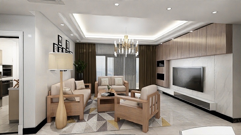 掌墨狮-京基御景中央2B-21-D-装修设计方案