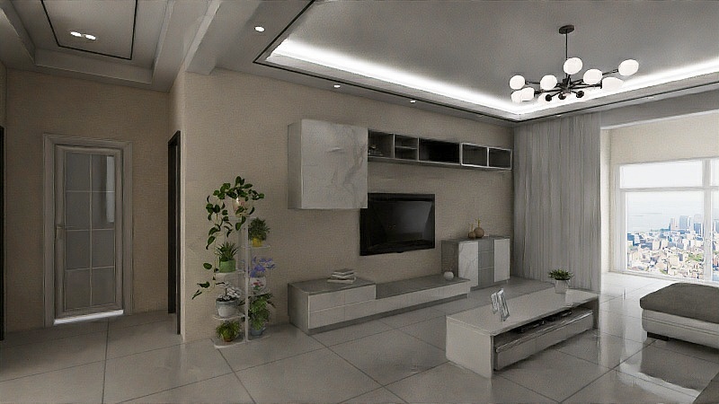 布凡迪竹木门-乐亭鼎秀124-1-701-装修设计方案