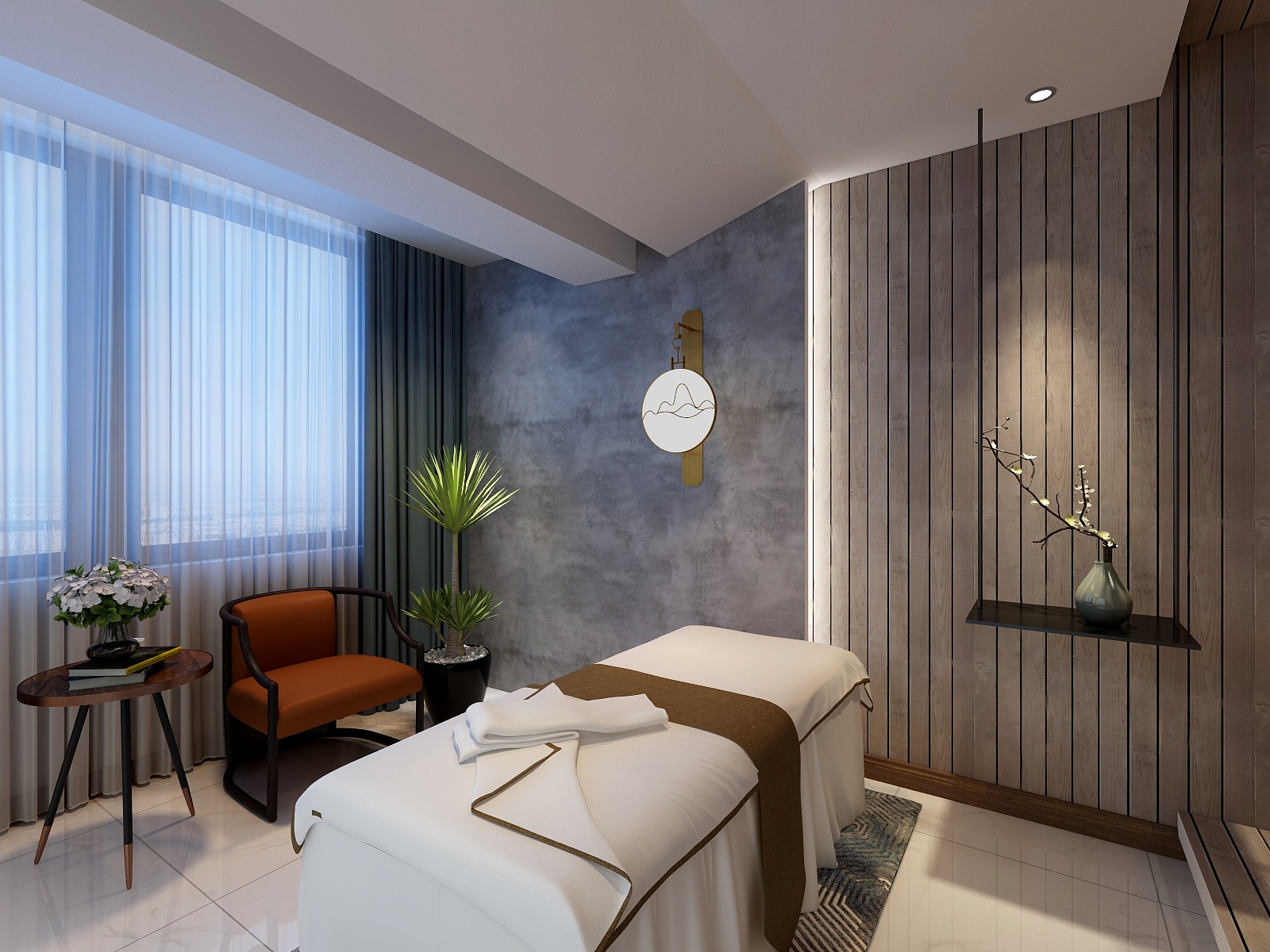 唐山设计师余游-唐山美容院设计方案-装修设计方案