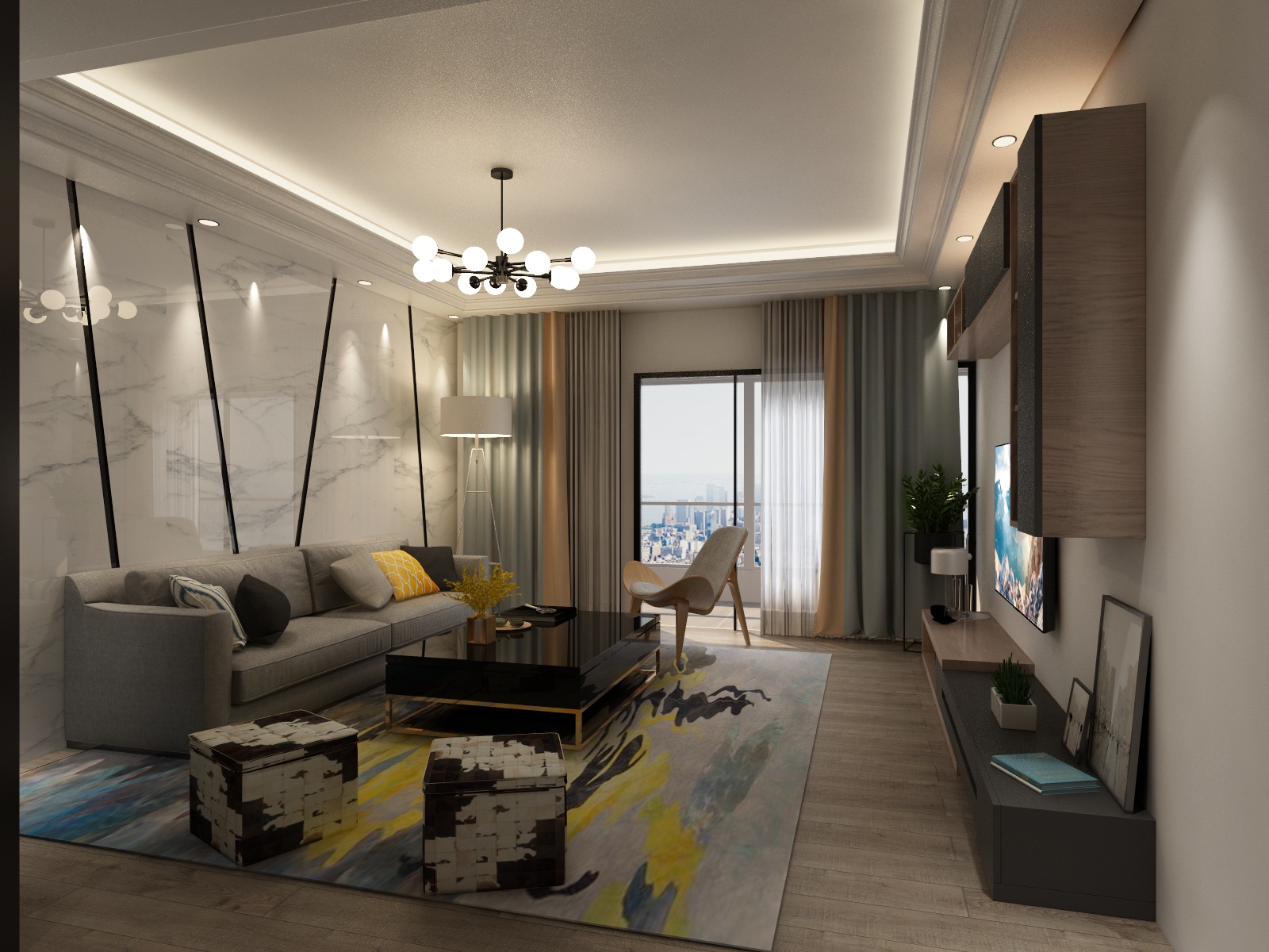 十三-室内设计作-装修设计方案