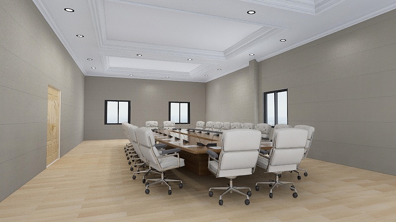 奢简装饰余雄-南村坪——会议室515-装修设计方案