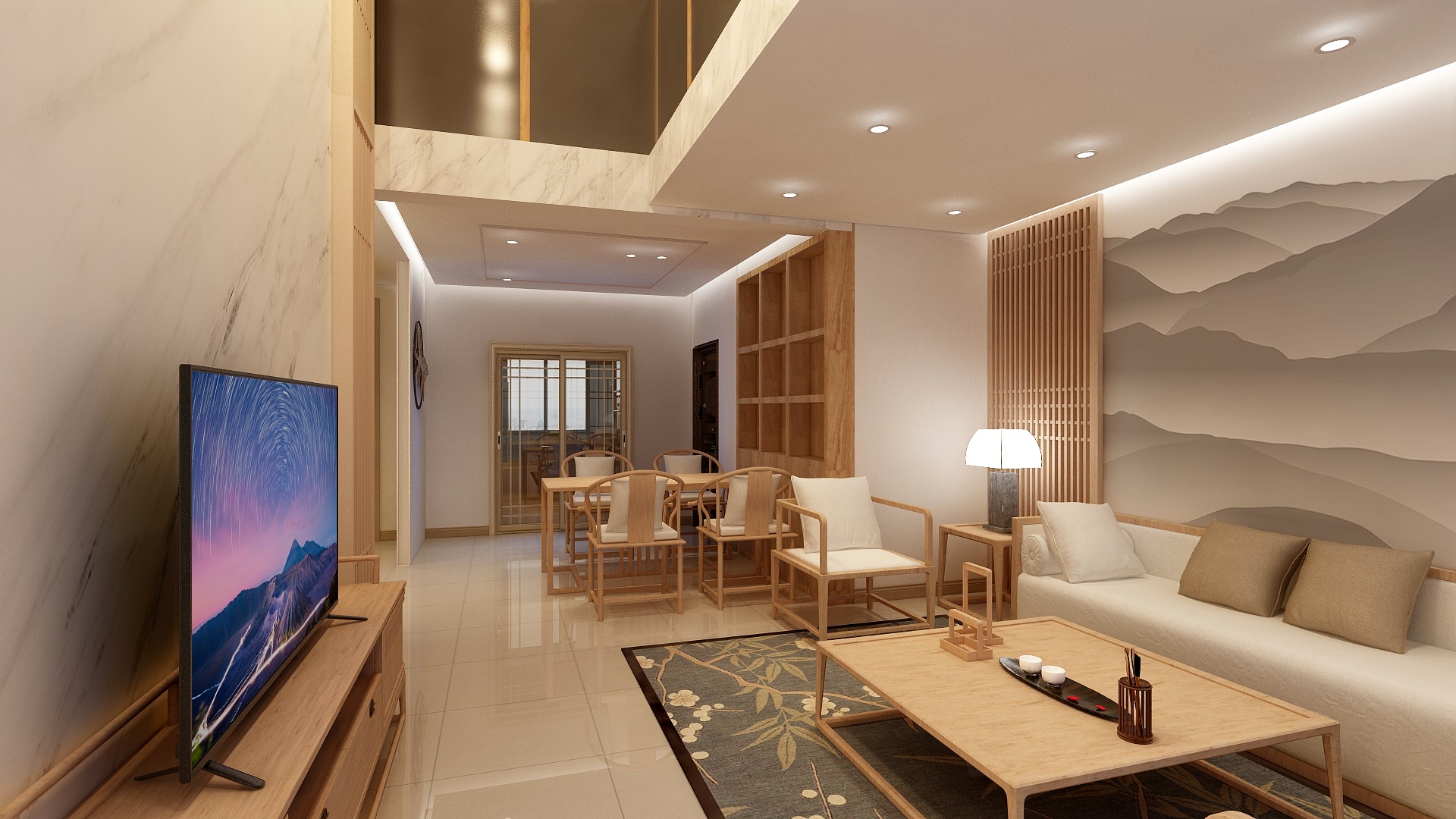 天晟设计-李府住宅装修方案-装修设计方案