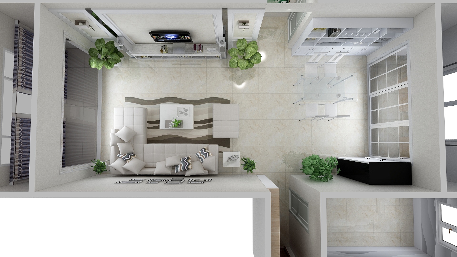 装饰设计何小川-富丽阳光-装修设计方案