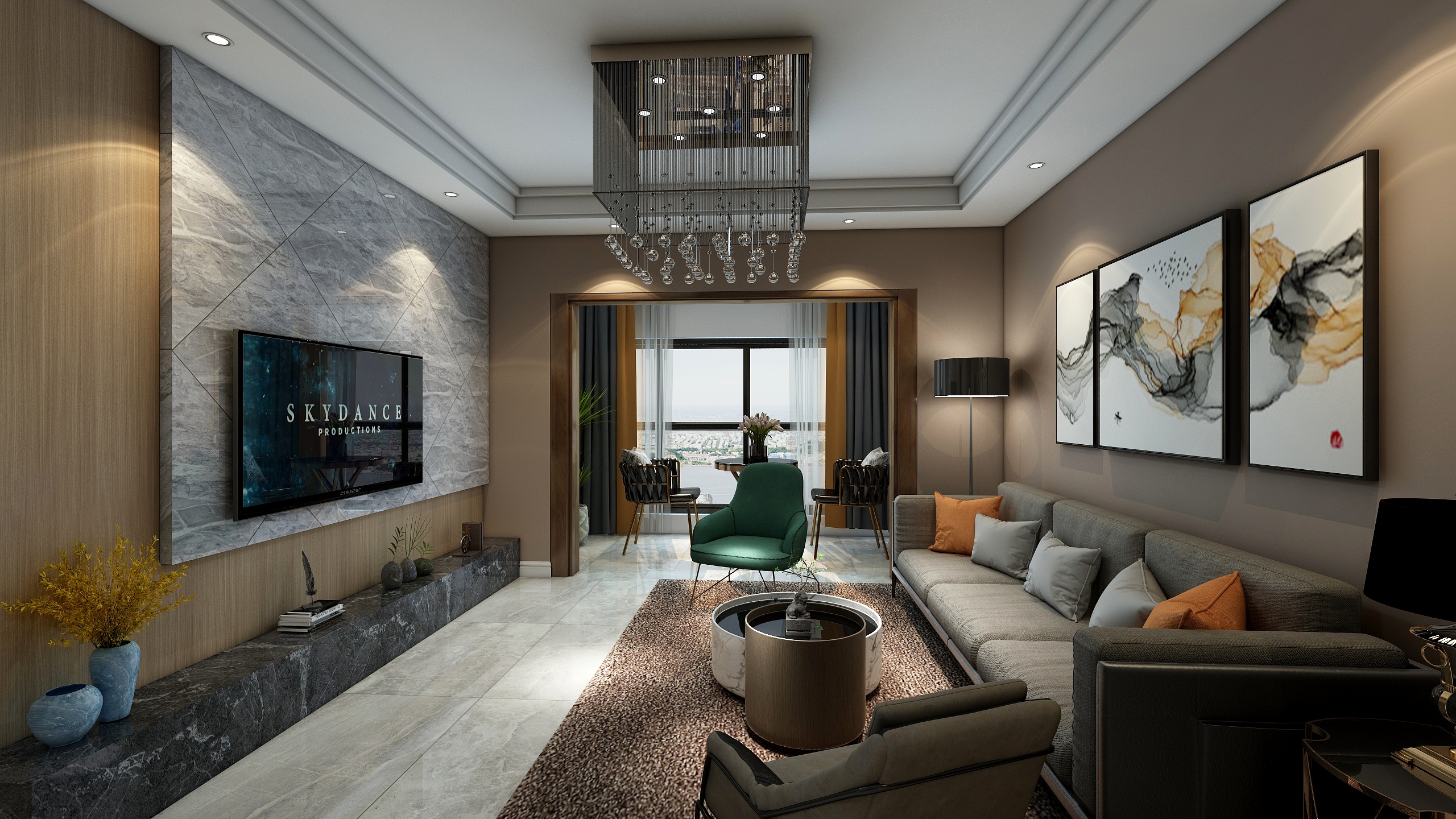 朱迪zPFi-香门第A3户型面积：125.73-装修设计方案