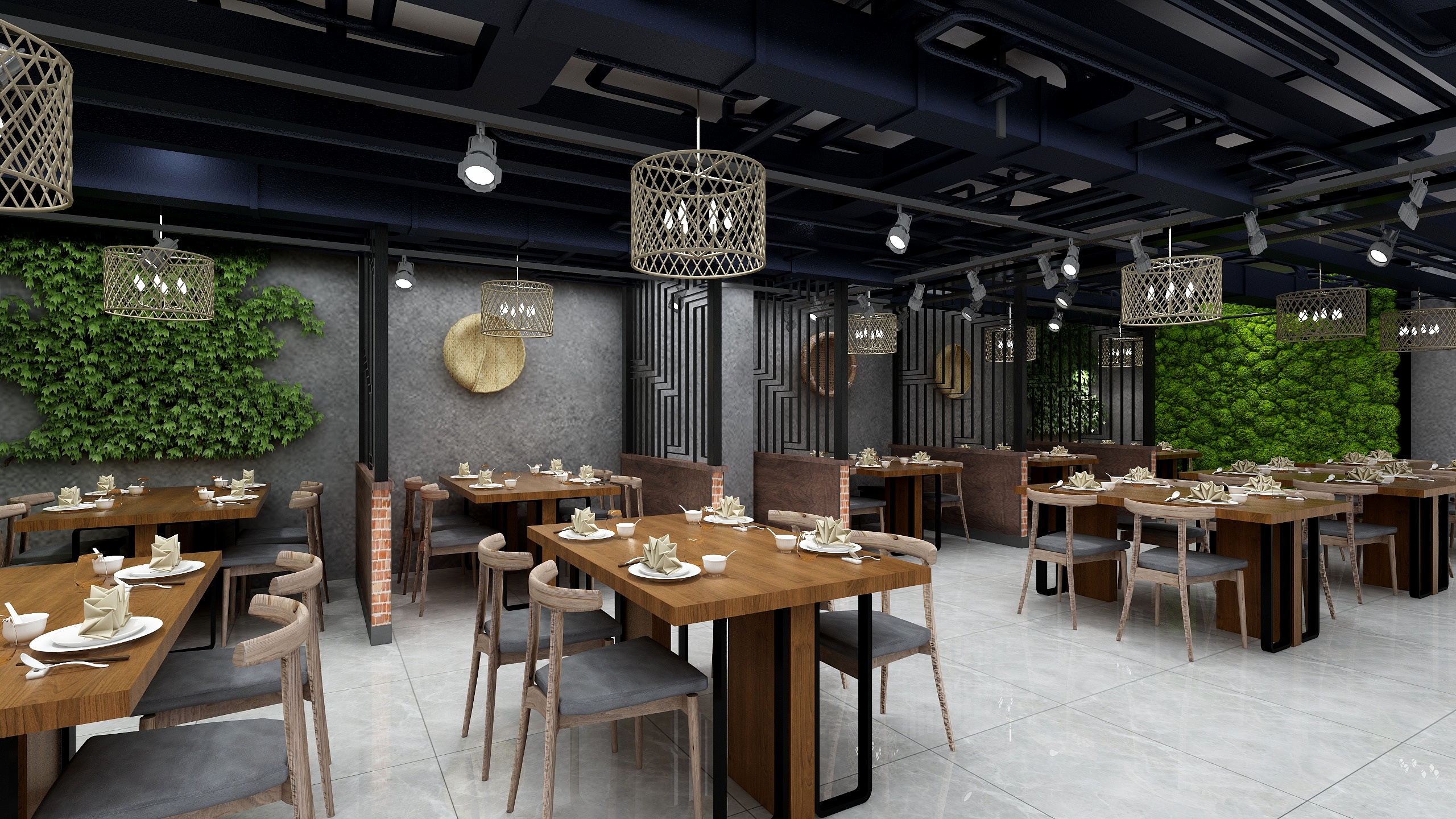 JiaQi贾琪-老爷爷餐厅-装修设计方案