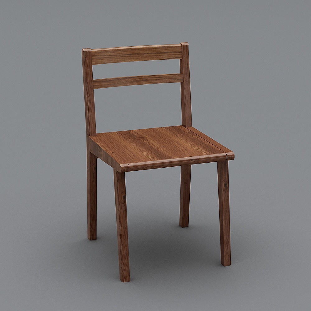 餐椅3D模型
