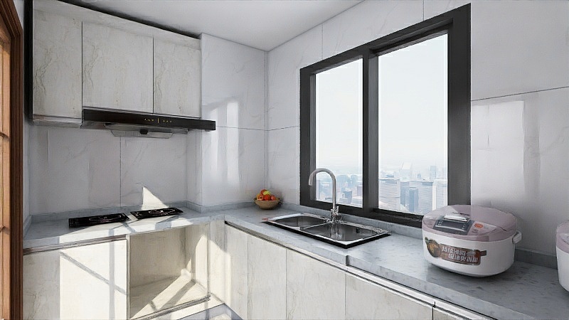 鑫源啊芳-厨房-装修设计方案