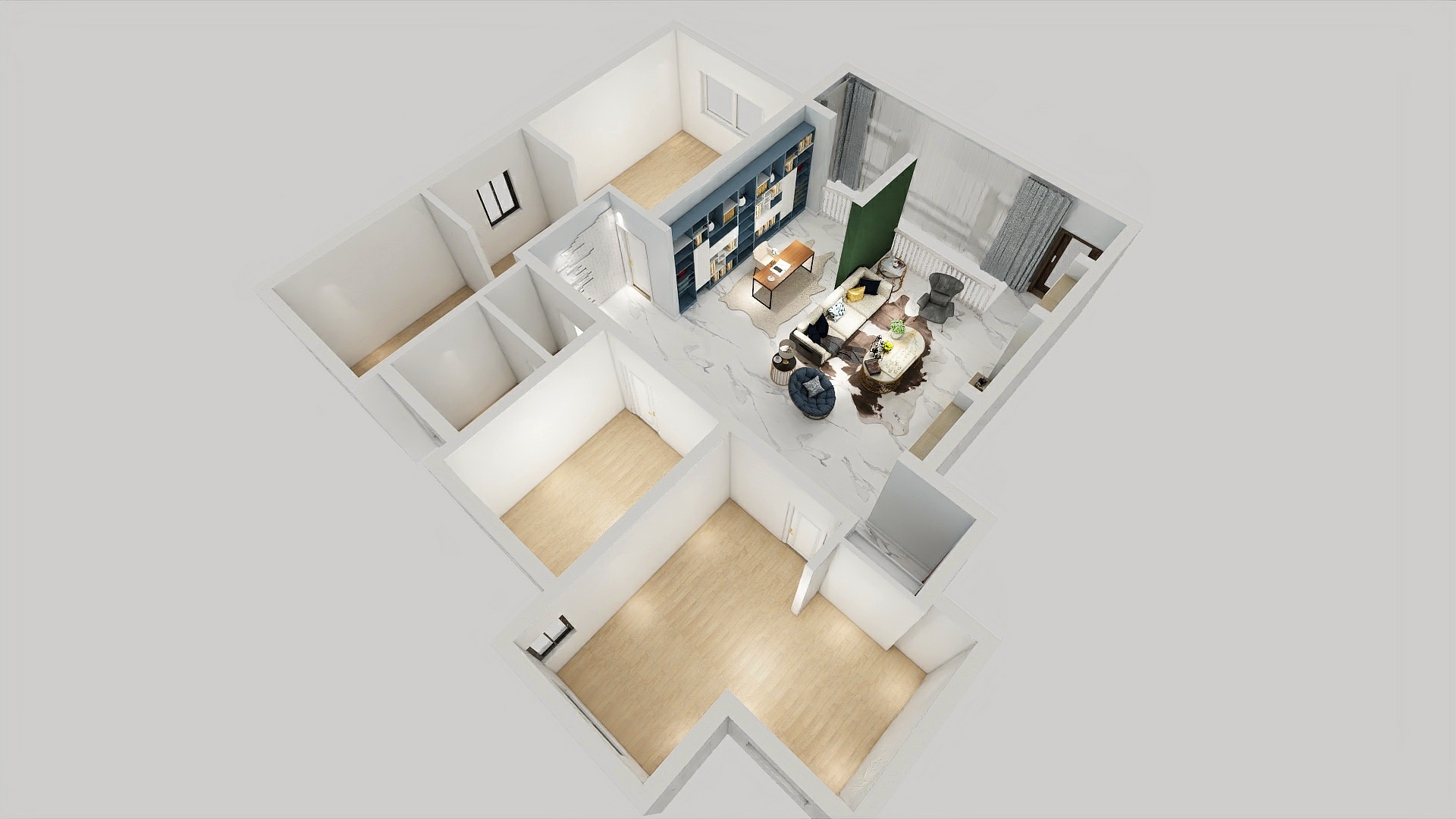 朱文杰-公园里15-1-101-装修设计方案