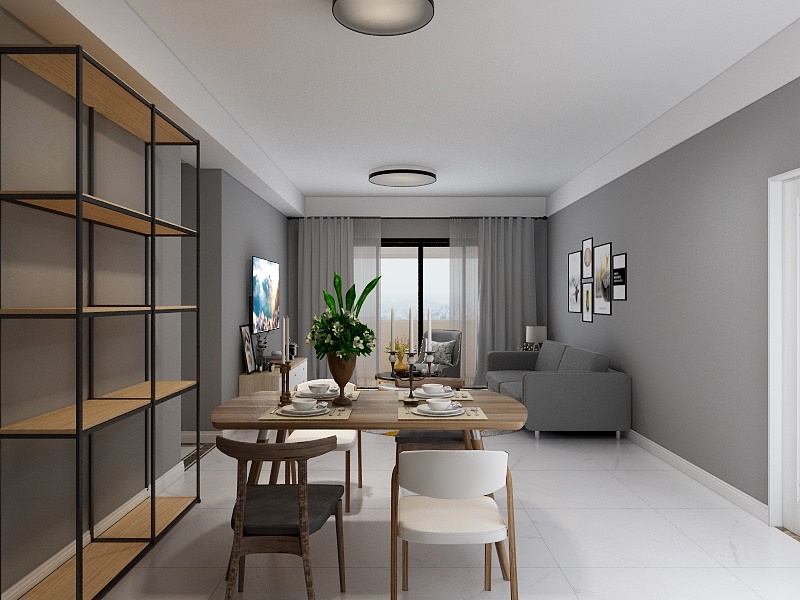 傅淑仁-富力现代广场C1栋2505-装修设计方案