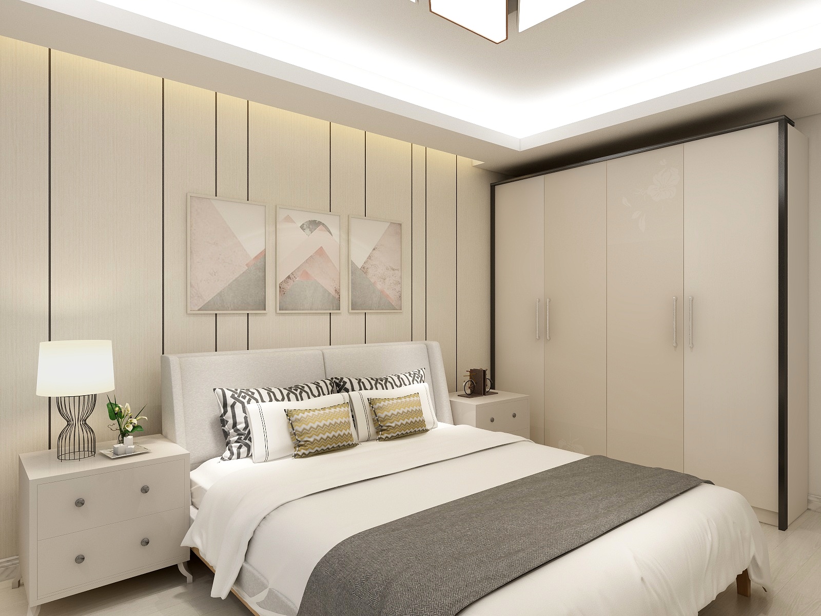 汤振斌-程女士女儿房卧室-副本-装修设计方案