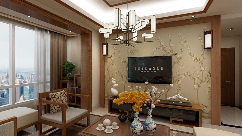 Yangkt-杨培暖色调新中式-装修设计方案